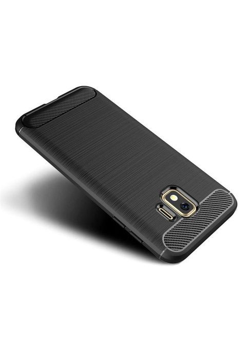 Чохол до мобільного телефона для Samsung Galaxy J2 Core Carbon Fiber (Black) (LT-J2C) Laudtec для Samsung Galaxy J2 Core Carbon Fiber (Black) (326591585)