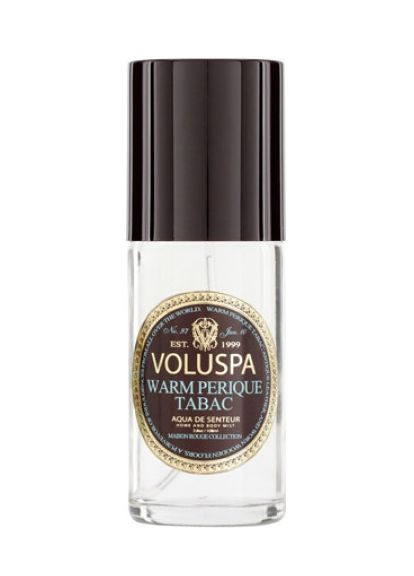 Парфюмированный спрей для тела и дома Warm Perique Tabac Home & Body Mist Spray 108 мл. Voluspa (331768474)