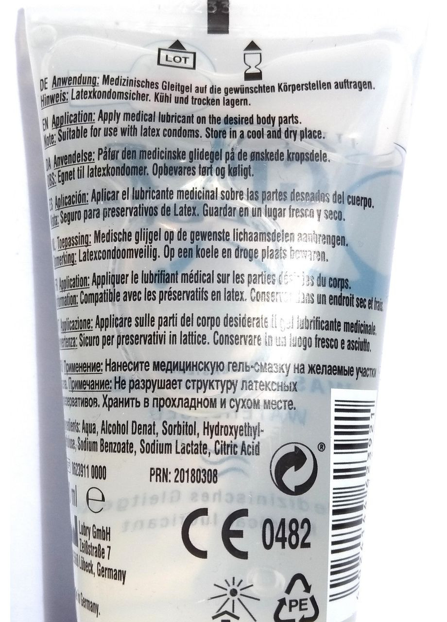 Лубрикант на водній основі Just Glide "Waterbased" 50 мл. (Німеччина) Orion (297365423)