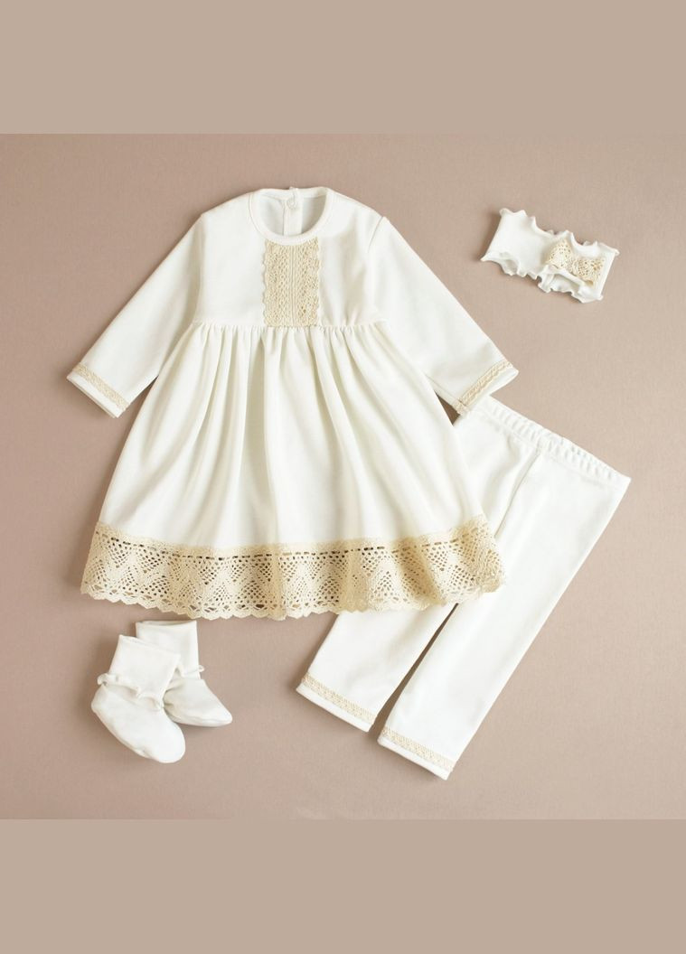 Набір для хрещення дівчинки з крижмою мамине сонечко Ladan (300581558)