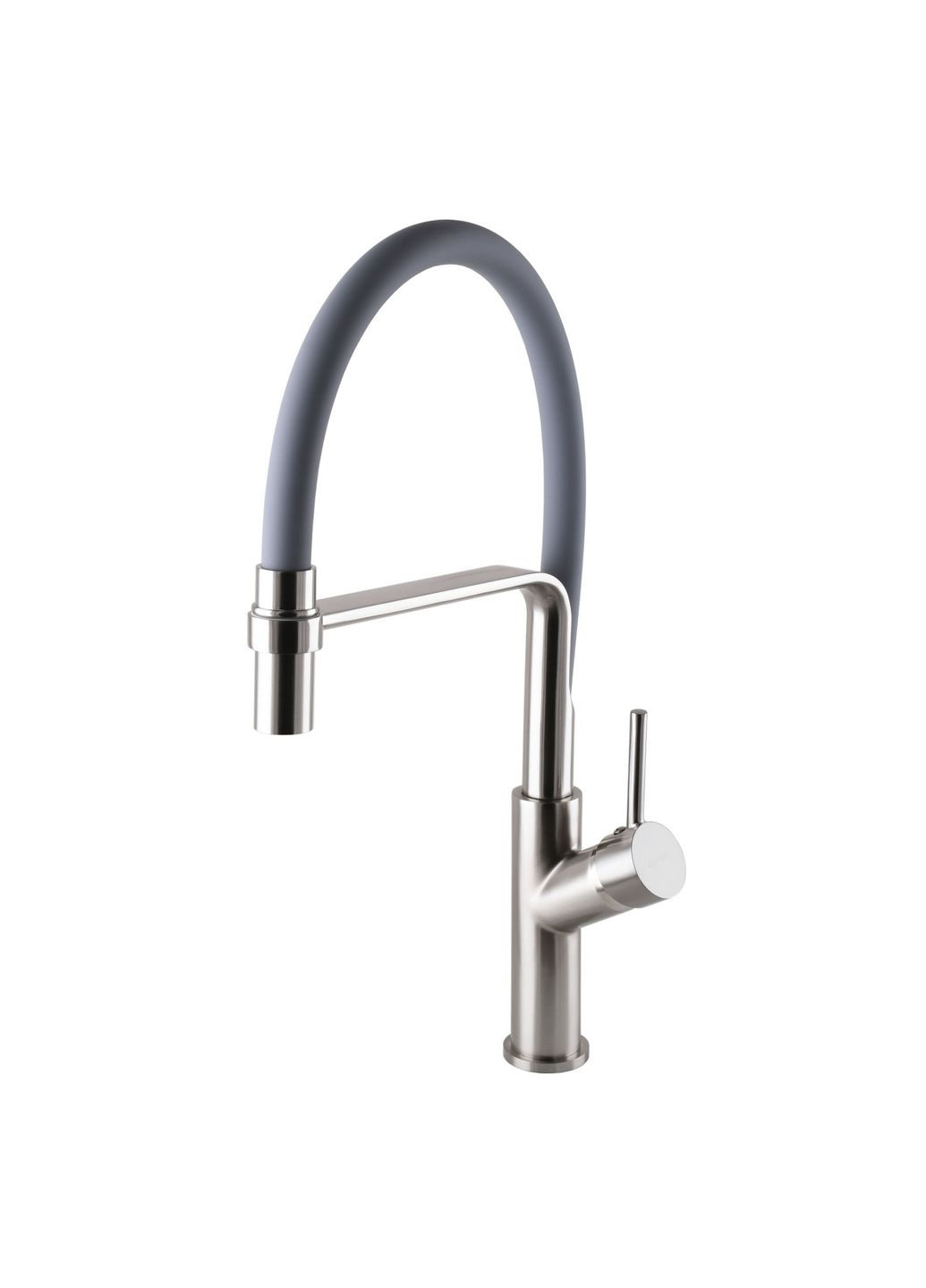 Смеситель для кухни DENVER Flex GDF-32-08-02 Сталь-Серый Гофроизлив, латунь Globus Lux (335040761)