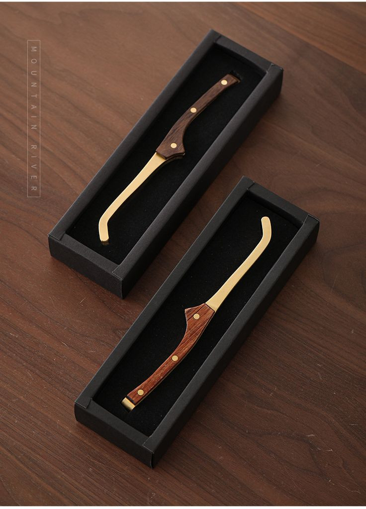 Чайний пінцет, мідь/дерево 16,7см No Brand (305064764)