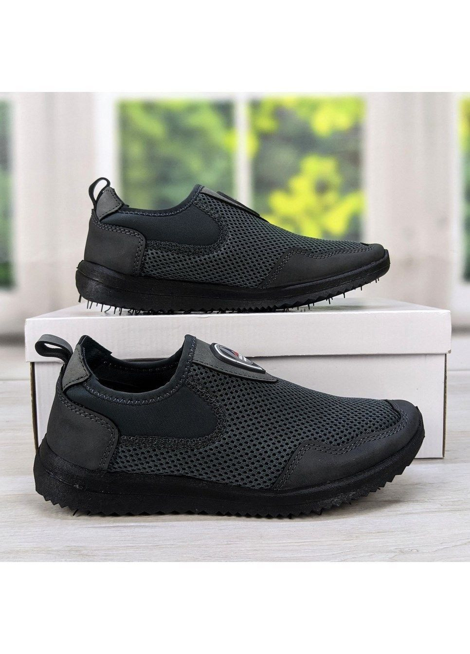 Сірі Літні підліткові кросівки для хлопчика сітка Dago