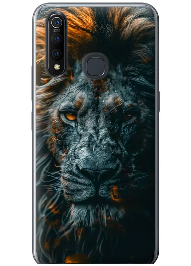 Силиконовый чехол 'Лев в сумерках' для Endorphone Vivo Z5X (297660665)