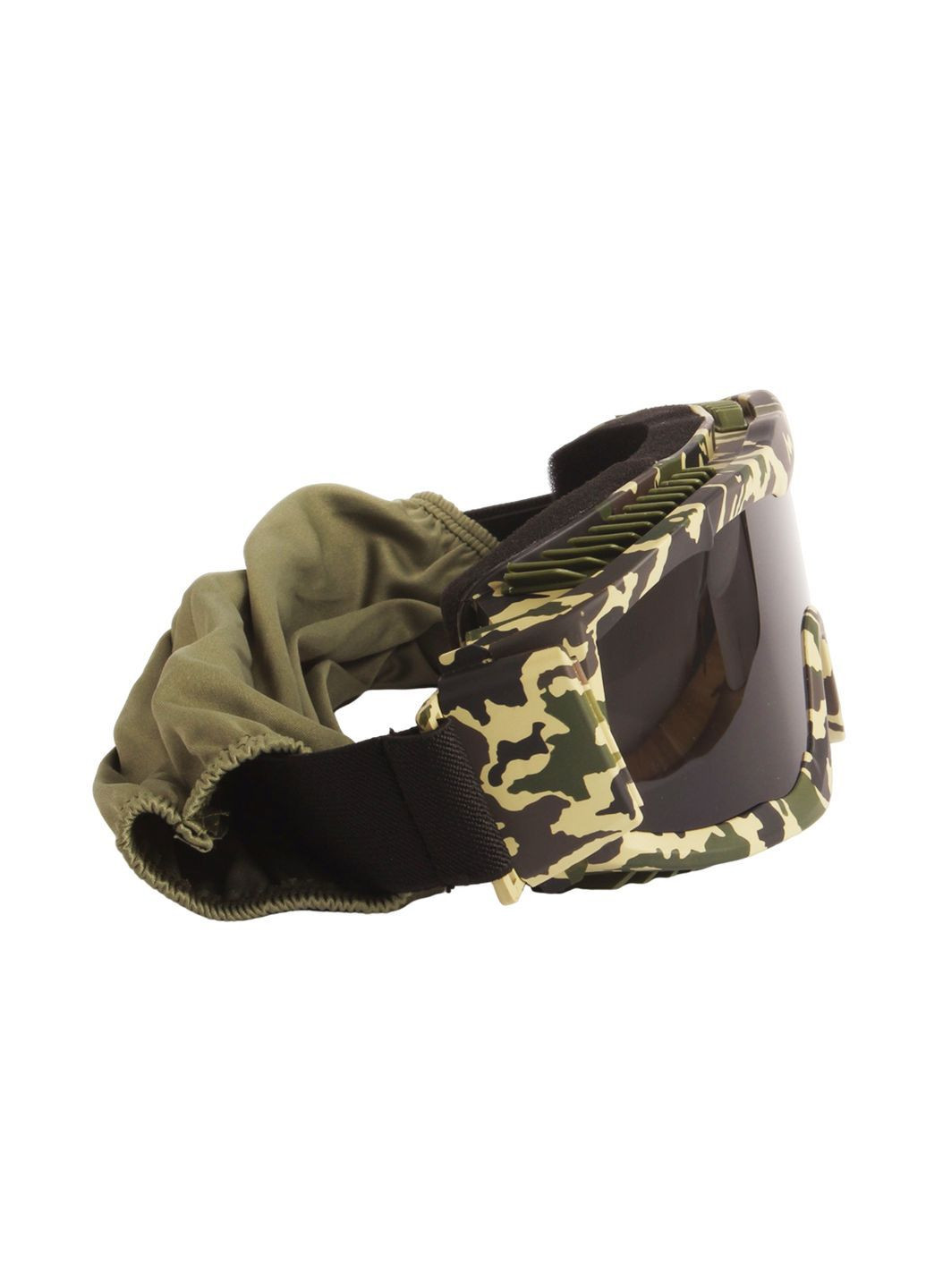 Тактические очки защитная маска с 3 линзами (камуфляж) / Баллистические очки. Толщина линз 3 мл Daisy (280826694)