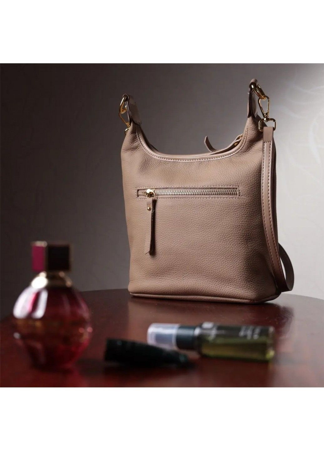 Молодіжна жіноча шкіряна сумка через плече 22629 Vintage (298793380)