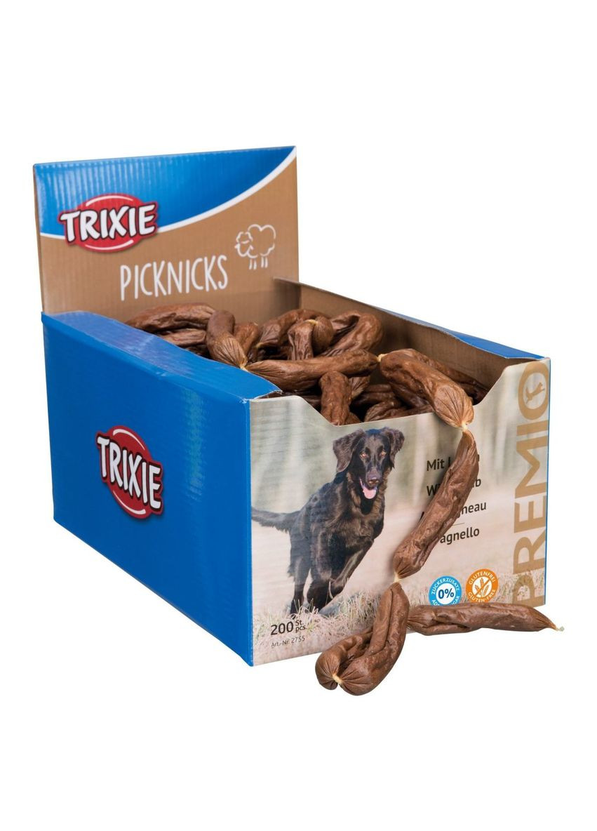 Ласощі для собак PREMIO Picknicks з ягням 200шт,1.6кг Trixie (292258301)