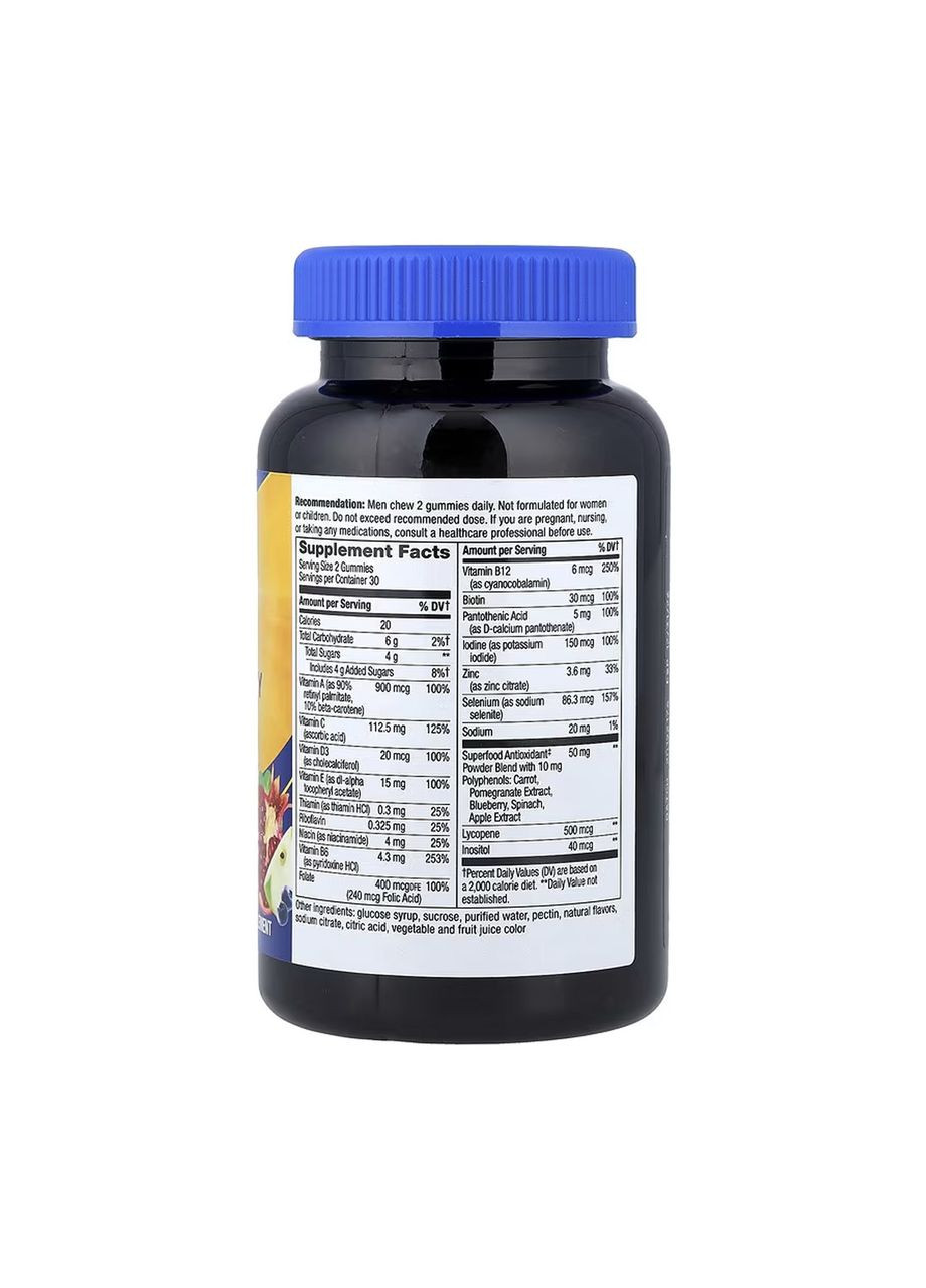Men's Multivitamin - 60 gummies Nature's Way (369397952)