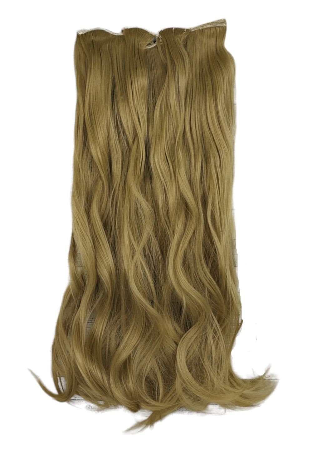 Треси хвилясті термостійкі набір 6 пасм на кліпсах. Волосся на заколках No Brand 6251 (280826766)