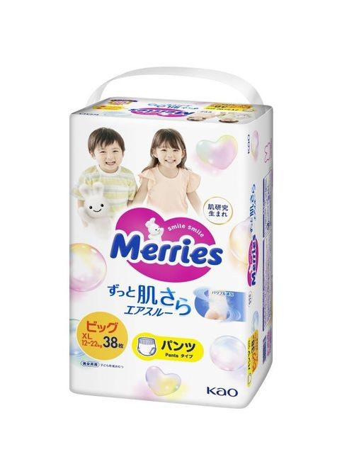 Подгузники (4901301425881) Merries Трусики Super Jumbo XL 12-22 кг 38 шт (357436099)