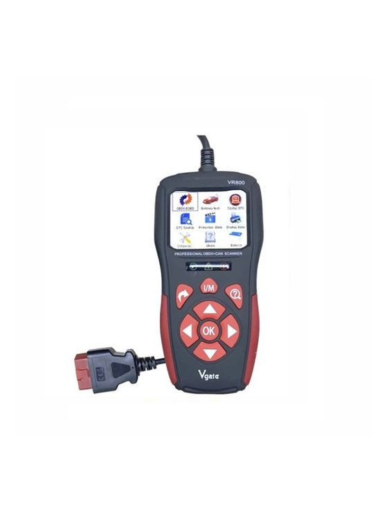 Сканер діагностичний VR800 OBD2 мультимарочний VGate (347766385)