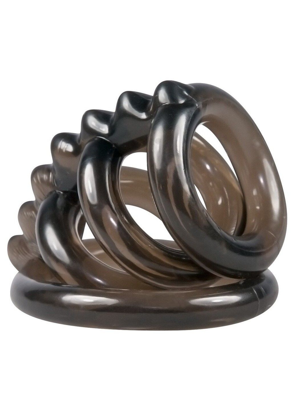 Насадка на пенис из колец КВАРТЕТ No Brand (284236232)