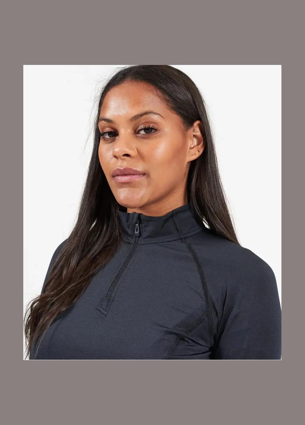 Термокофта Female Dart Thermo Zip Neck Black Montane (317659663)