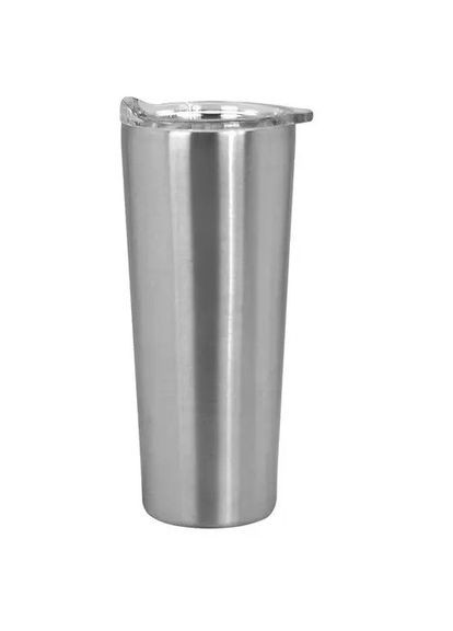 Термо-чашка MT-4571 650 мл — харчова нержавіюча сталь, срібний Stenson (359404534)