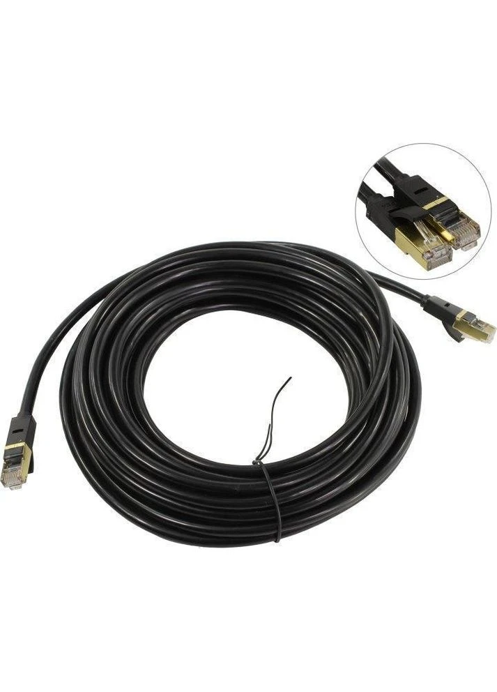 Лан 50 метр. FTP LAN Високошвидкісний мережевий Патч корд Ethernet кабель для передачі даних інтернету No Brand (364198014)