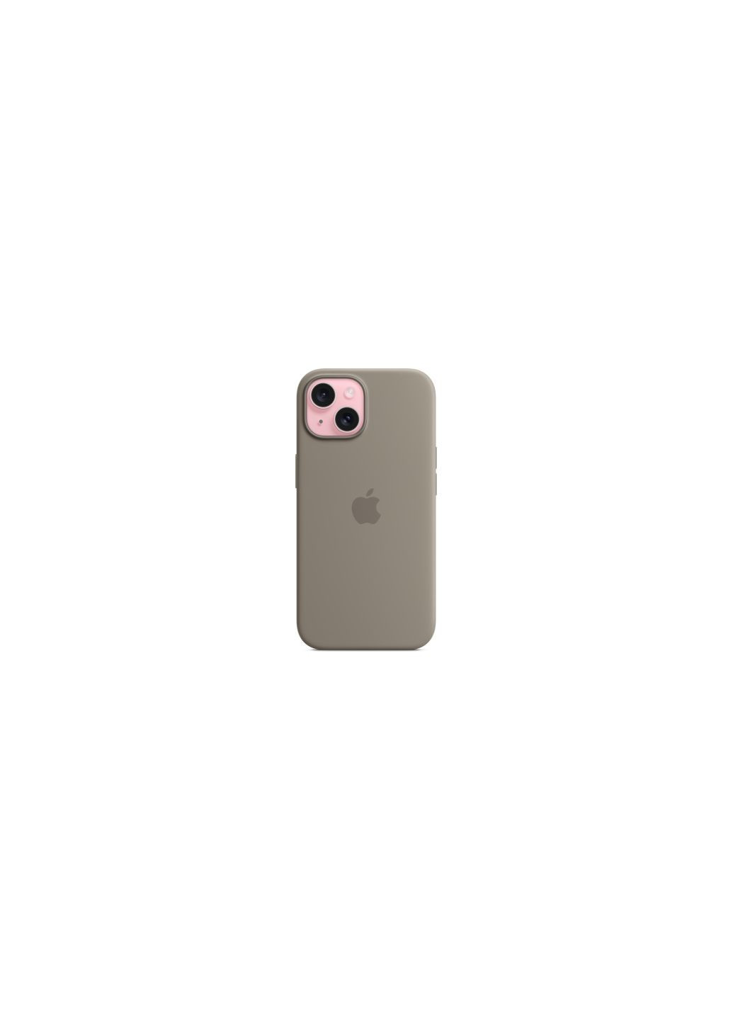 Чехол для мобильного телефона (MT0Q3ZM/A) Apple iPhone 15 Silicone Case with MagSafe Clay (275076124)
