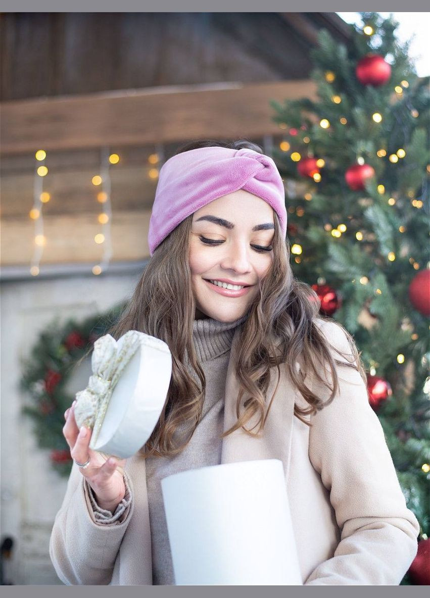 Пов'язка жіноча велюрова плюш Cleopatra 777-2 (330775127)