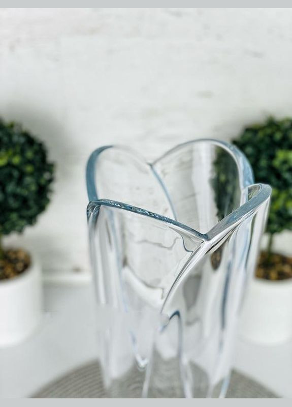 Ваза скляна Globus 355 мм (8KE64/99M87/355) Bohemia (334008908)