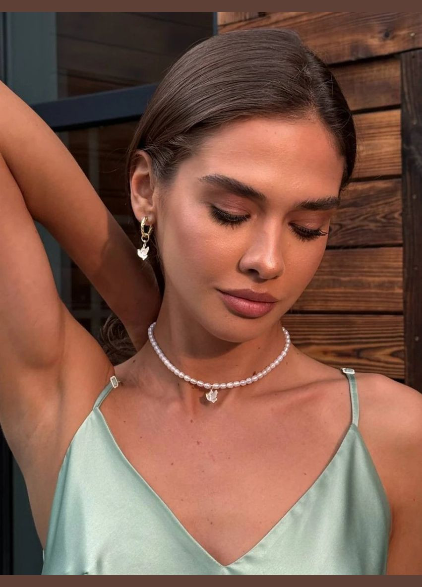 Серьги "Free Pearls" Le'Perle (329751126)