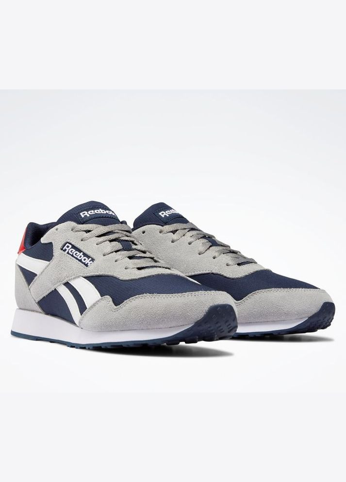 Обувь unisex кроссовки 020425 В т.синий с серым FY5813SK США 36(р) Reebok комбинированные всесезоны (323170493)