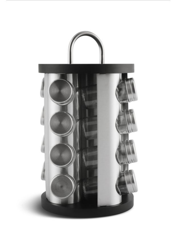 Спецівниця на підставці 17 предметів 17х18х18 см EB-4027/ Набір для спецій Edenberg (335835124)