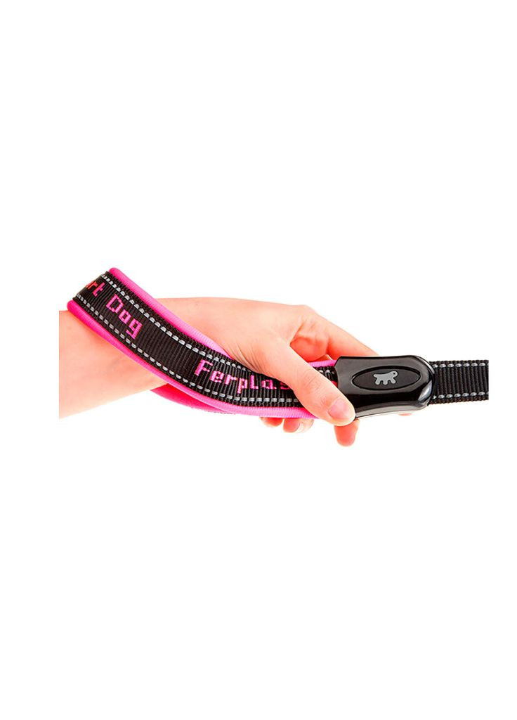 Поводок для собак Sport Dog Matic G20/120 нейлоновый розовый 2х120 см 78004316 Ferplast (269341720)