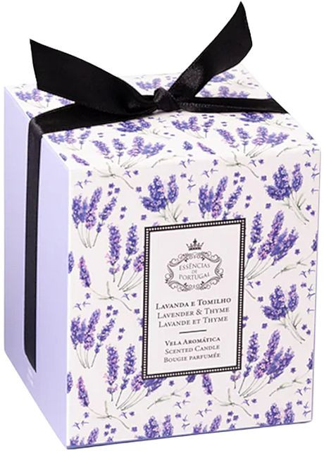 Ароматическая свеча "Лаванда и тимьян" Lavender & Thyme Scented Candle 180g (1159975-16919725) Essencias de Portugal (368628315)