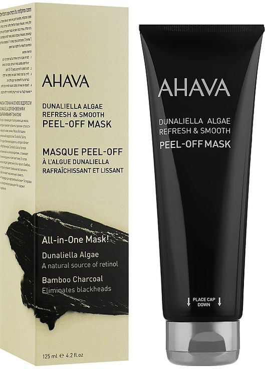 Освежающая маска-пленка на основе водорослей Дуналиэла Mineral Mud 125ml (441811-9246) Ahava (368633560)