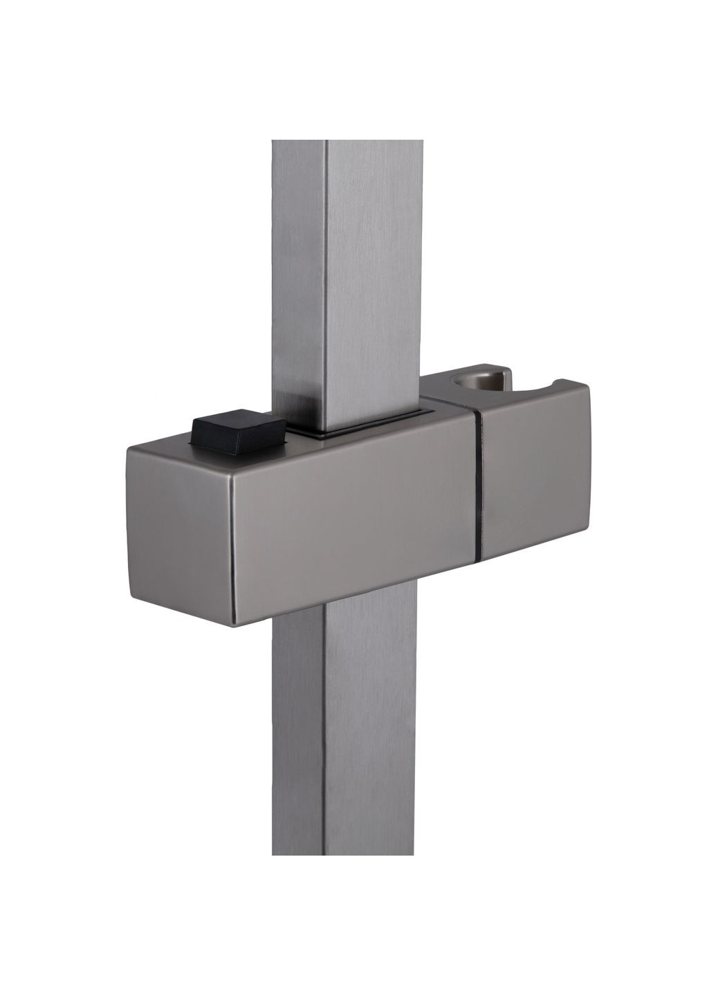 Душова стійка з тримачем універсальна Niagara прямокутна LDNIA321NKS46113 Nickel LIDZ 321 (346492257)