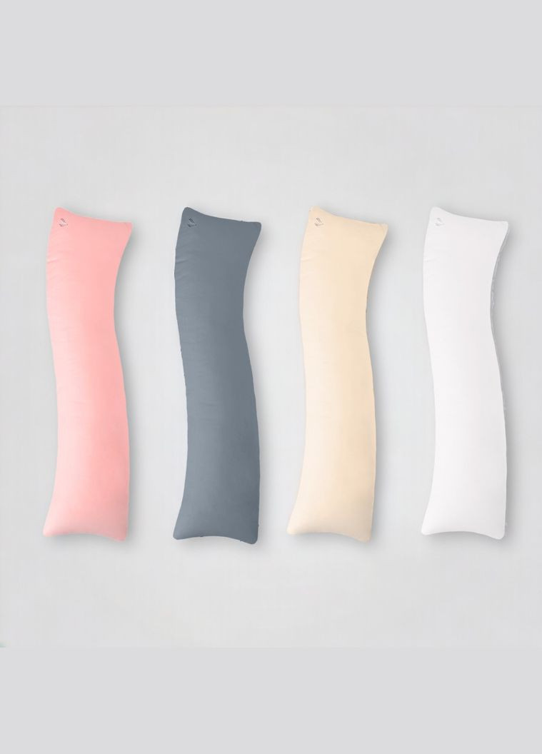 Подушка довга 40x130 - S-Form для сну та відпочинку біла IDEIA (315146392)