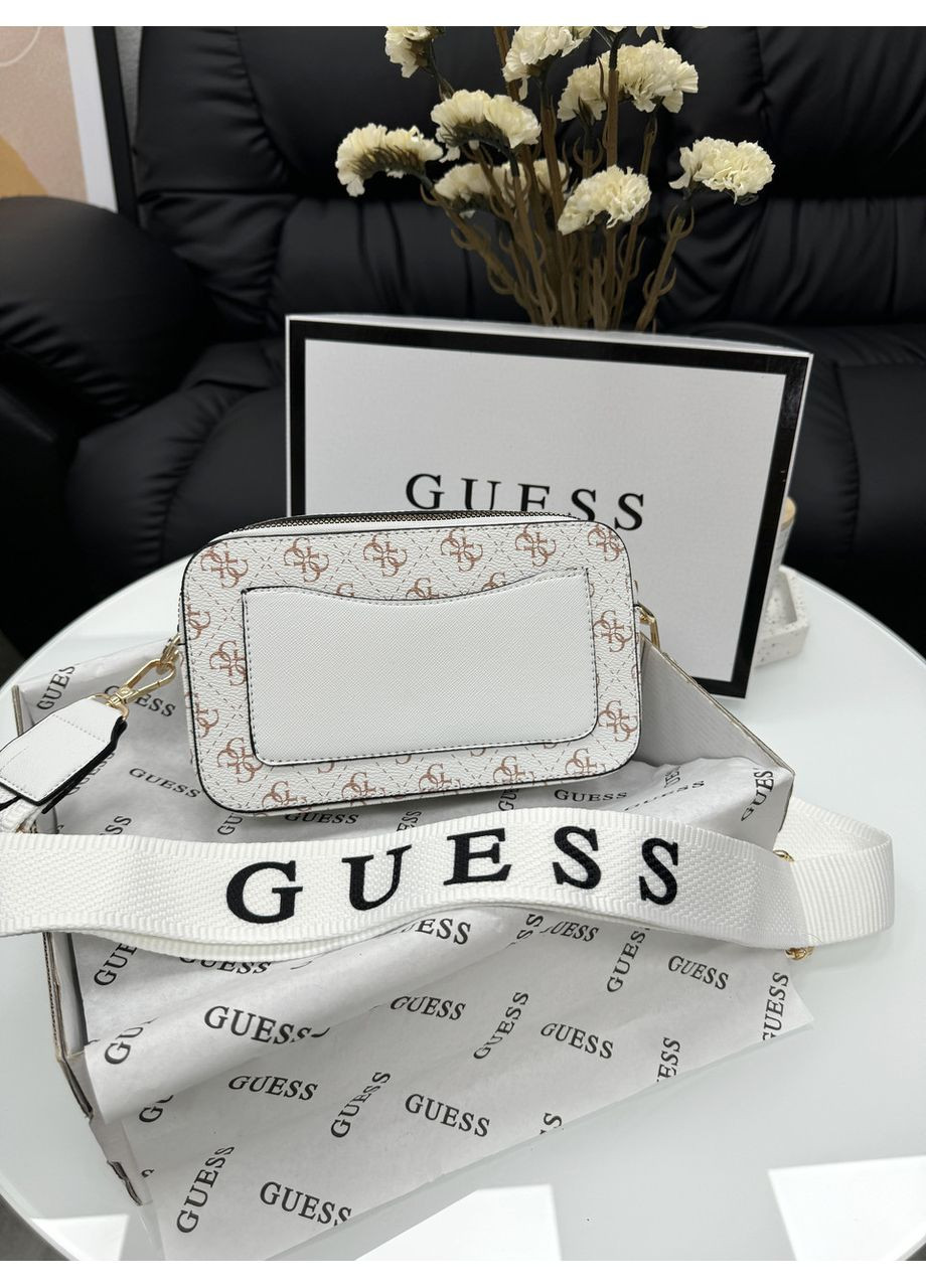 Сумка женская белая кросс-боди No Brand (369935378)