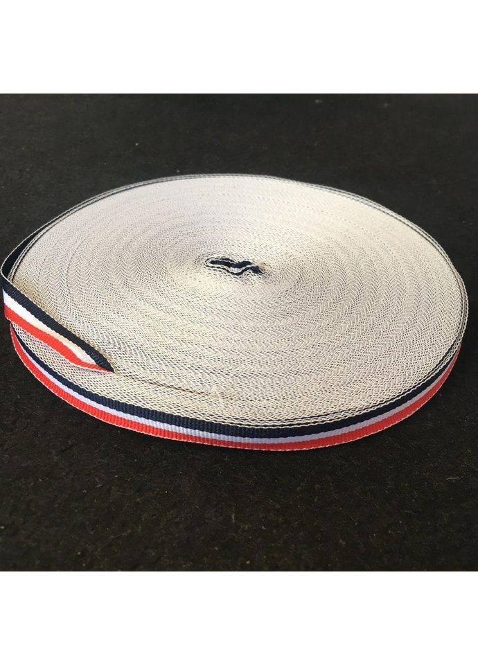 Лампасно-репсовая лента (тесьма) ширина 1 см. НА СТРАЗ-кратно 1 м.- 0646 Plus-plus (354797186)