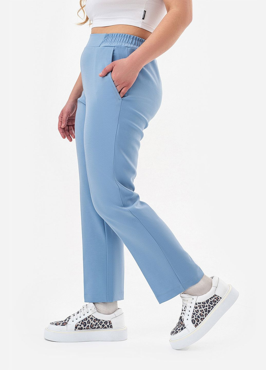 Женский костюм KAMELIA голубого цвета Garne (320583038)