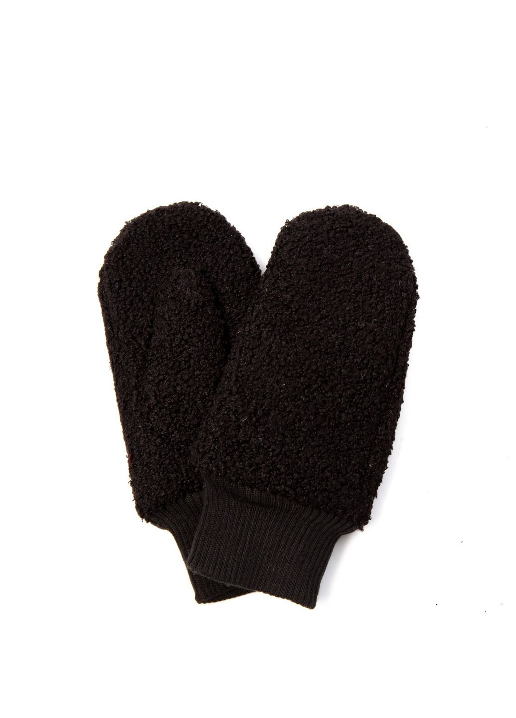 Рукавиці жіночі штучне хутро каракуль чорні ХАРВІ LuckyLOOK 238-558 (322791534)