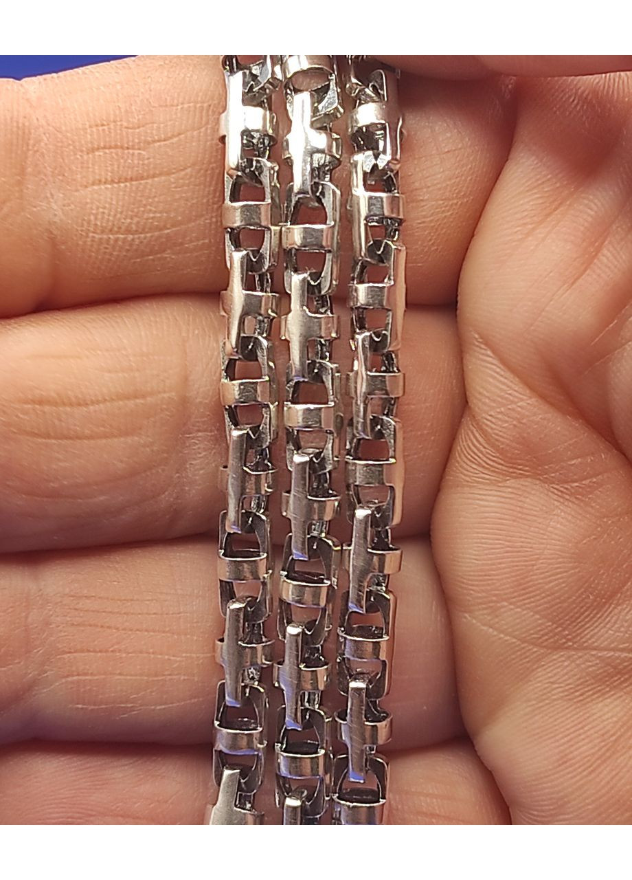 Цепочка мужская серебро 925 пробы Shiny 1019 60см No Brand (360647009)