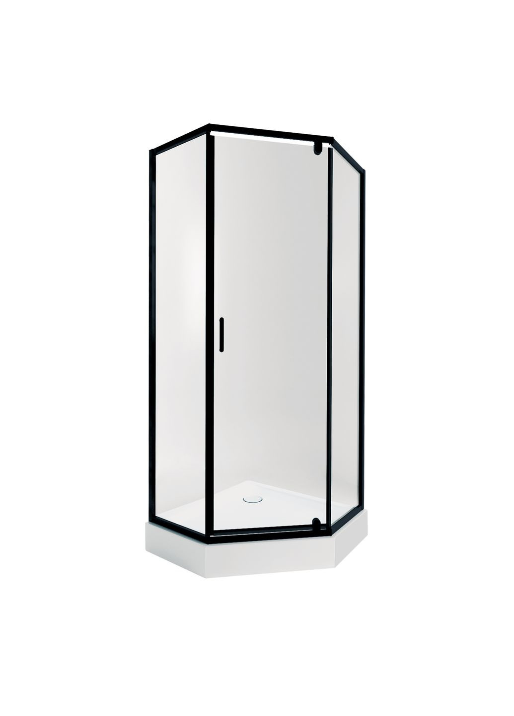 Набор душевая кабина Scorpio BLA10995-AC6 Clear 2120x900x900 мм + поддон Diamond 309912 90x90x12 см с сифоном Qtap SCOBLA10995AC6SET (337514818)