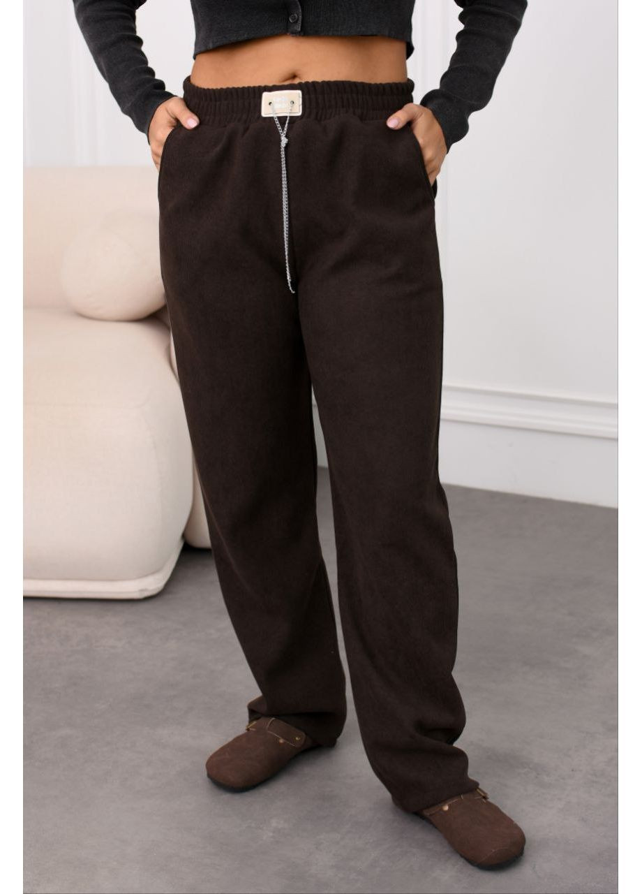 Штаны женские вельветовые на флисе No Brand (368713829)