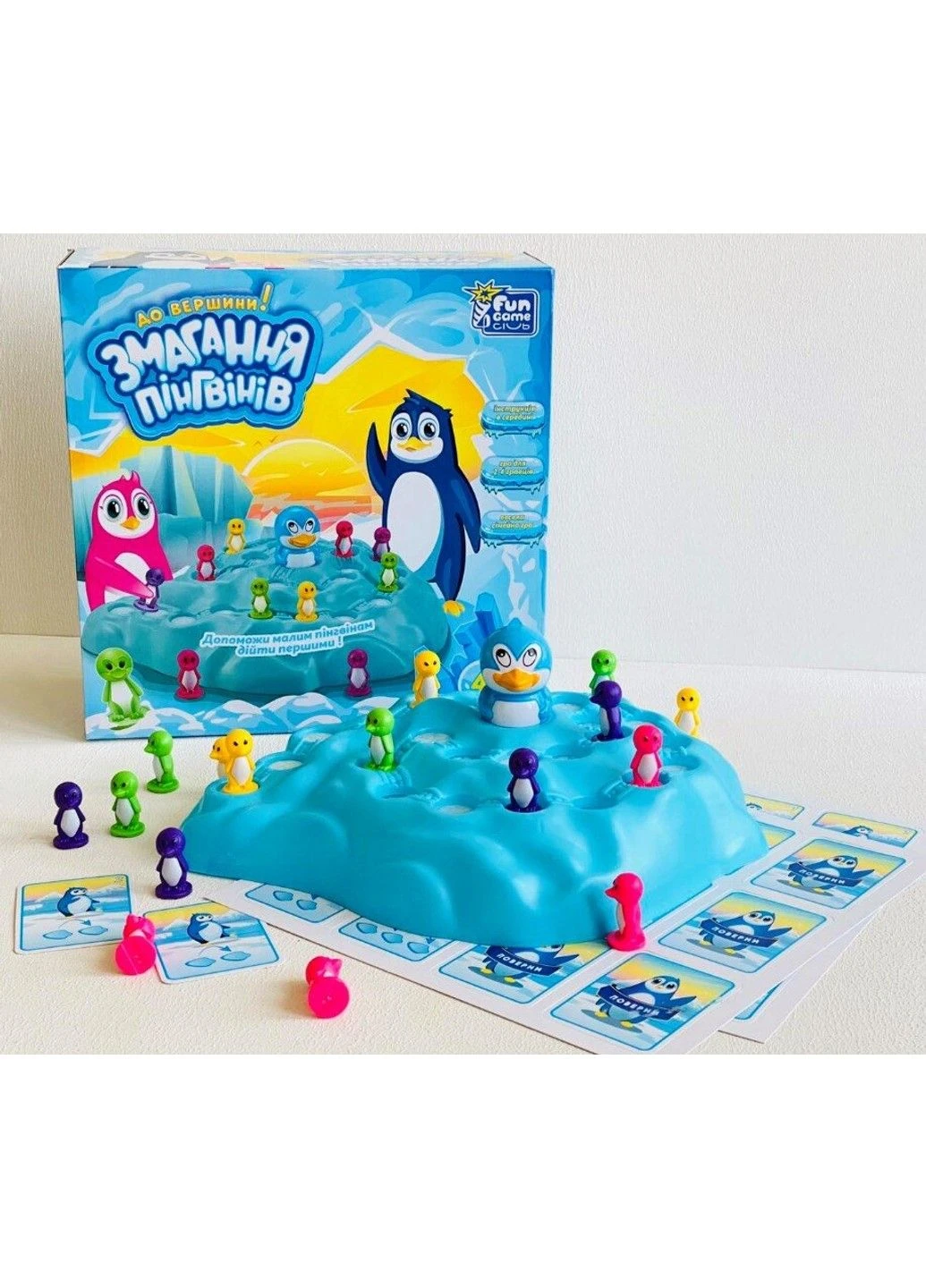 Настільна гра "Змагання пінгвінів» 93296 Fun Game (297129593)