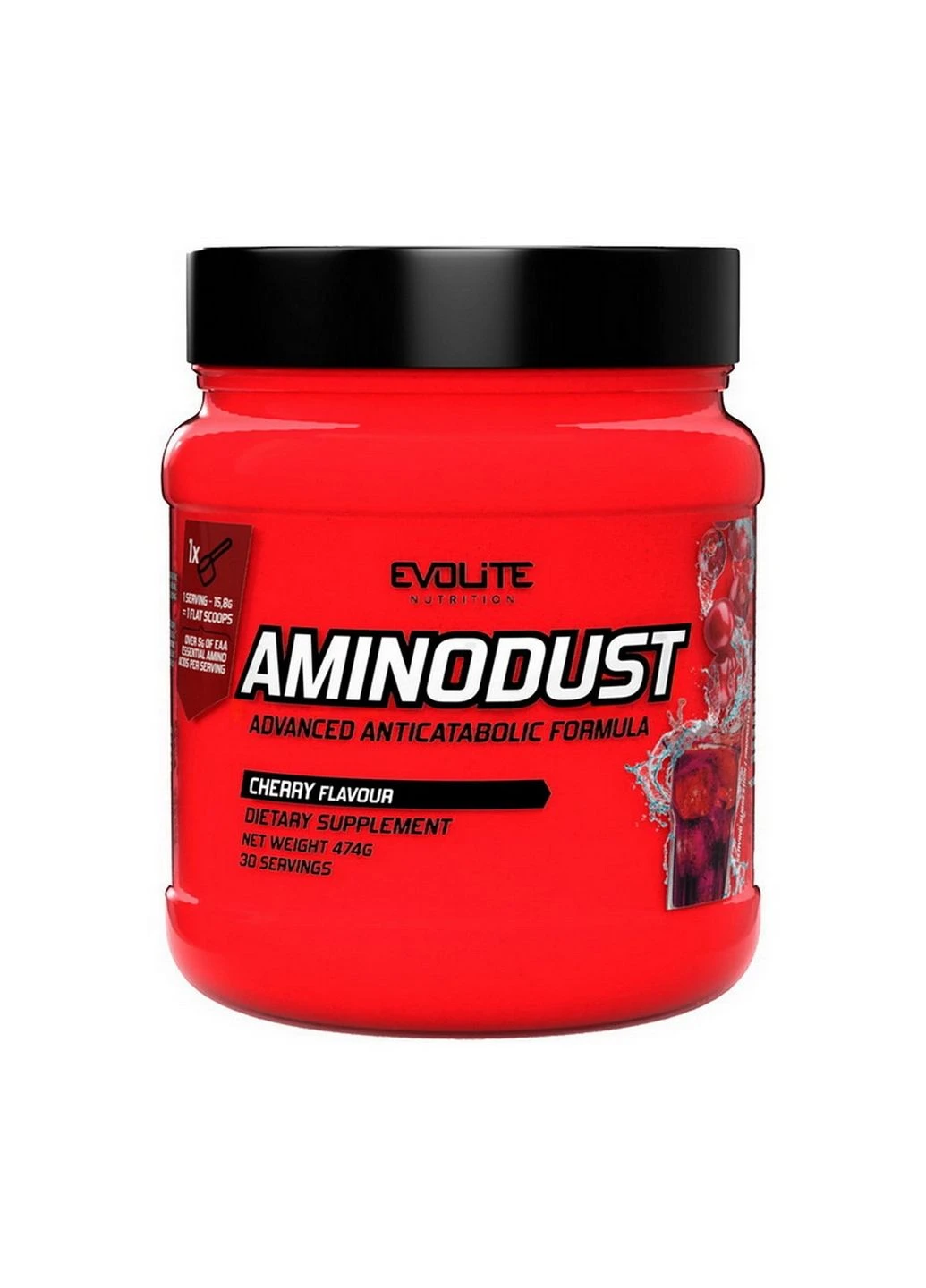 Амінокислота Amino Dust, 474 грам Вишня Evolite Nutrition (293339429)