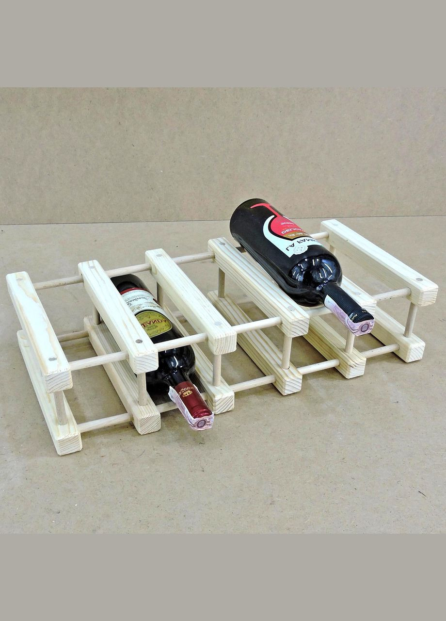 Настольная винная полка Сенчури 5 бланже (ВПС-500301) No Brand (327844517)