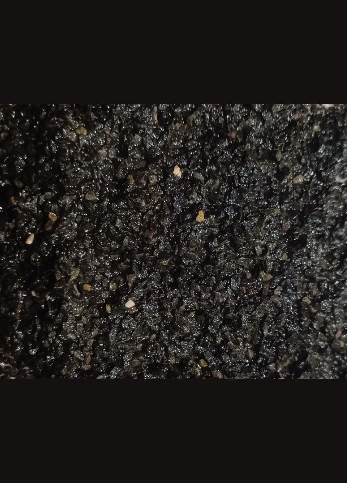 Грунт 57 декоративний крихта дрібна базальт Чорний 25 мм, 1 кг Resun (283622537)