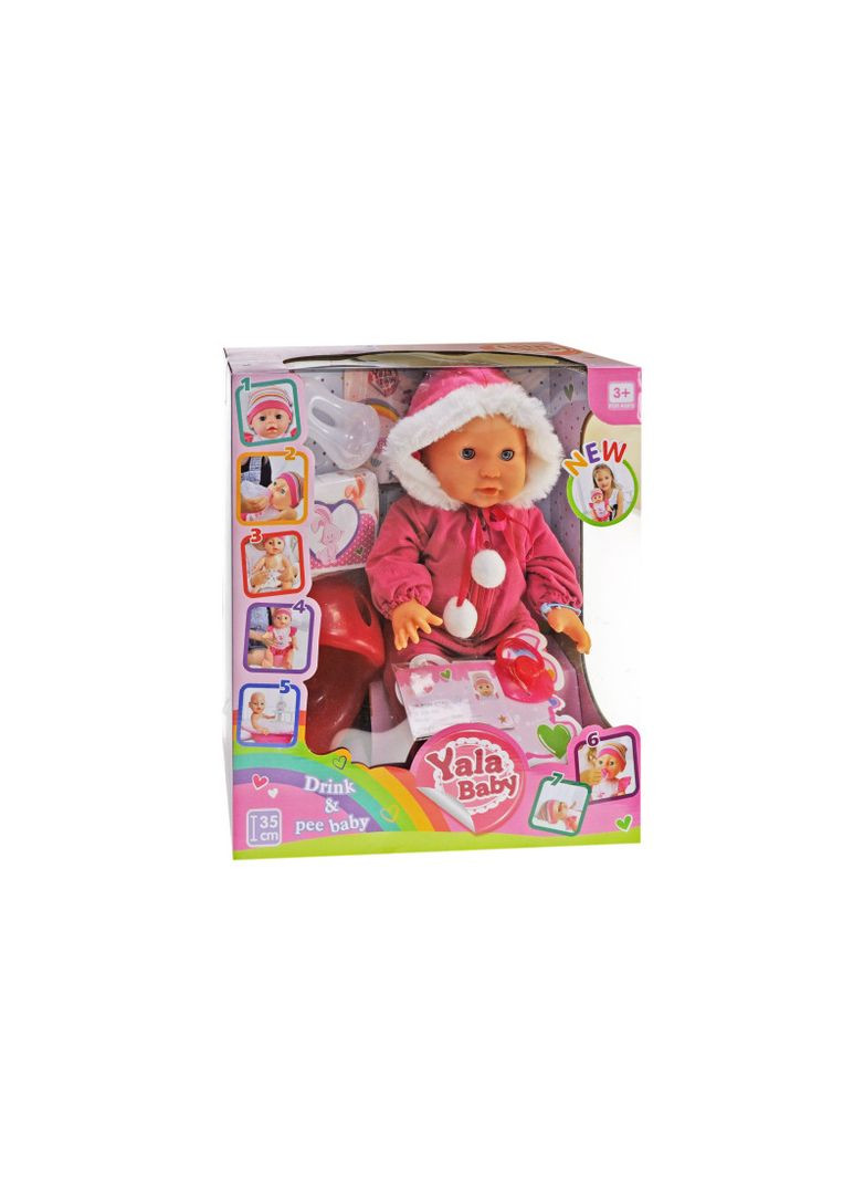 Игрушка Пупс с аксессуарами в коробке YL1954V р.33*29*14см No Brand (362424967)