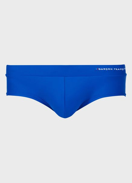 Мужские голубые пляжные, деним плавки пляжные slip de bain21bli танга, хипсы Garcon Francais