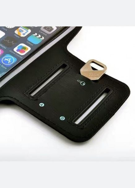 Сумка-чохол для бігу на руку Чохол на руку універсальний до 5.5 дюйма Чорний (2132121) Jab (317297286)