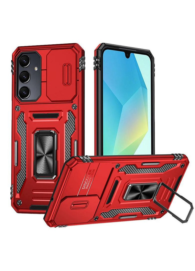 Ударостійкий чохол Square Ring зi шторкою на камеру на Samsung Galaxy A56 5G Epik (342395746)