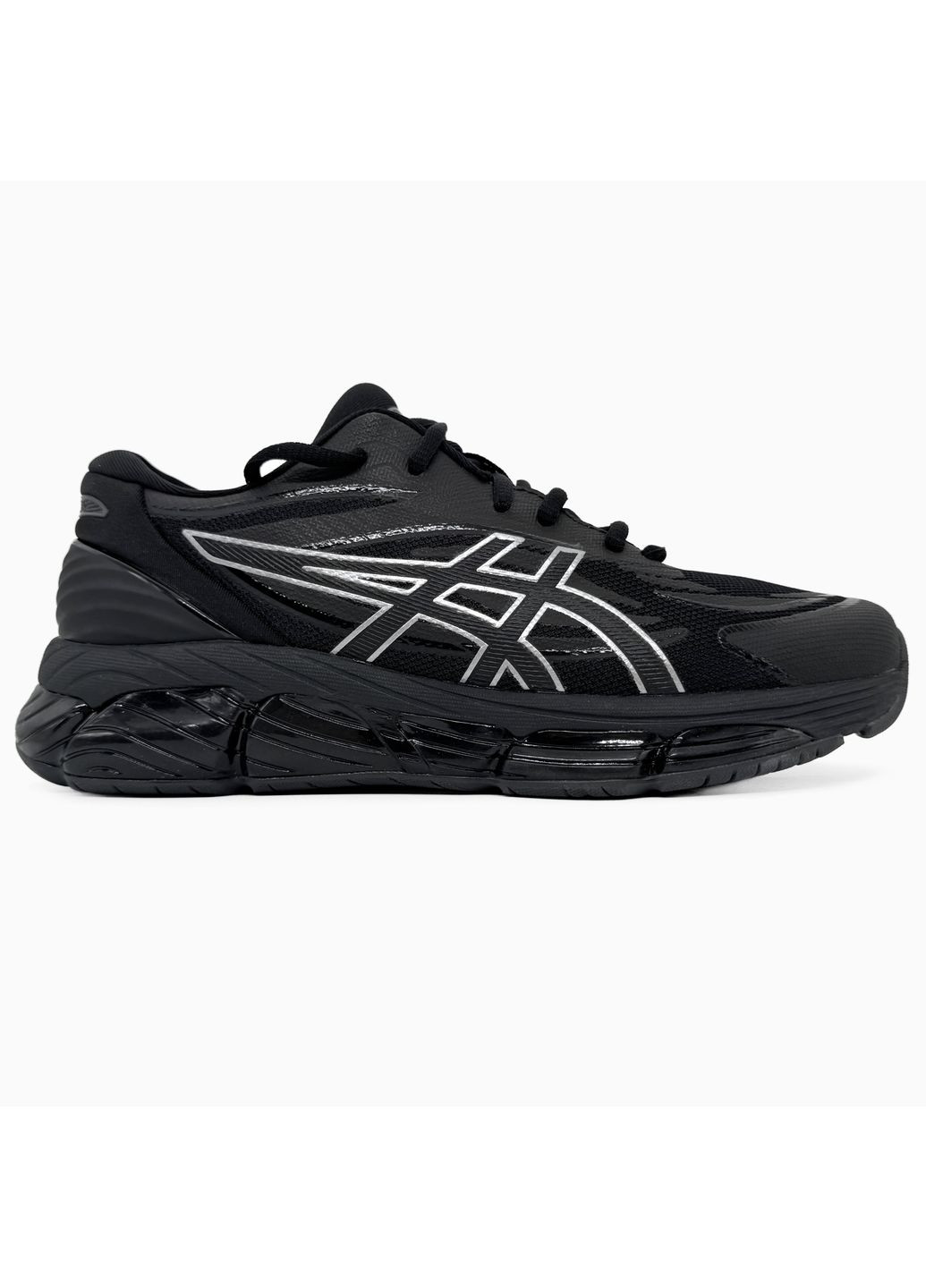 Черные демисезонные кроссовки мужские asics gel-quantum 360 viii black асикс гель квантум No Brand