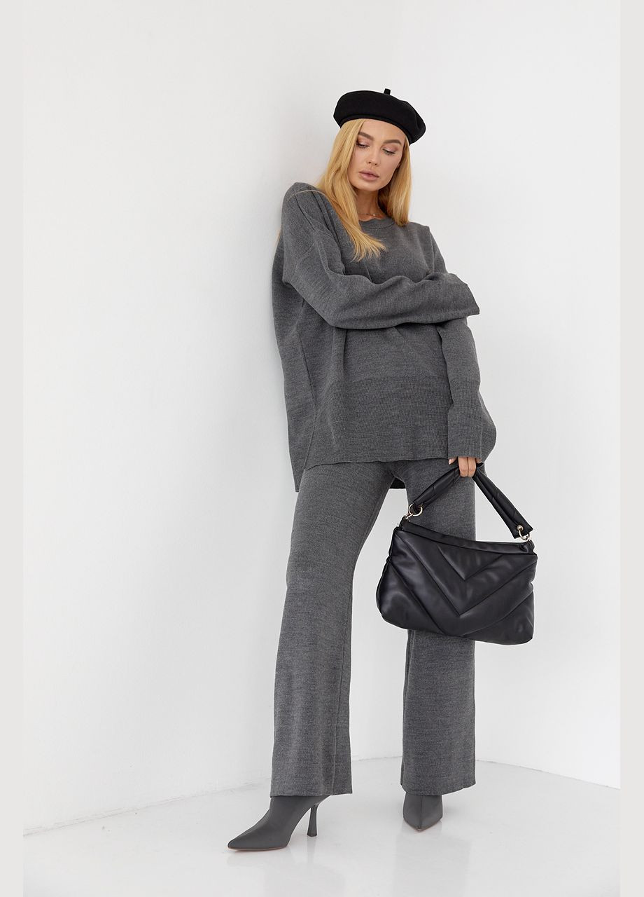 В'язаний брючний костюм oversize Liton (296658578)