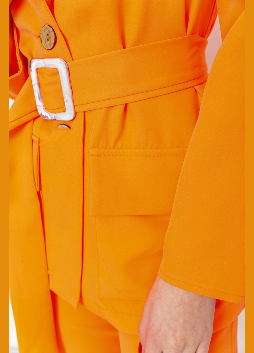 Костюм женский однотонный классический, цвет оранжевый, Kamomile (266815073)