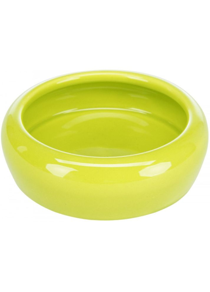 Миска для хом_яків яскрава з заокругленим обідком керамічна 100 мл 10 см Trixie (355794973)