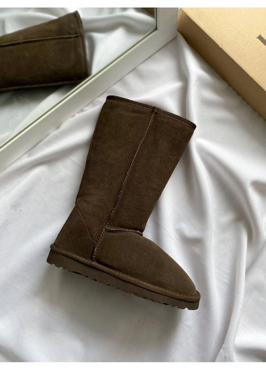 Черевики зимові UGG No Brand Classic Tall II Boot Plum (373932147)